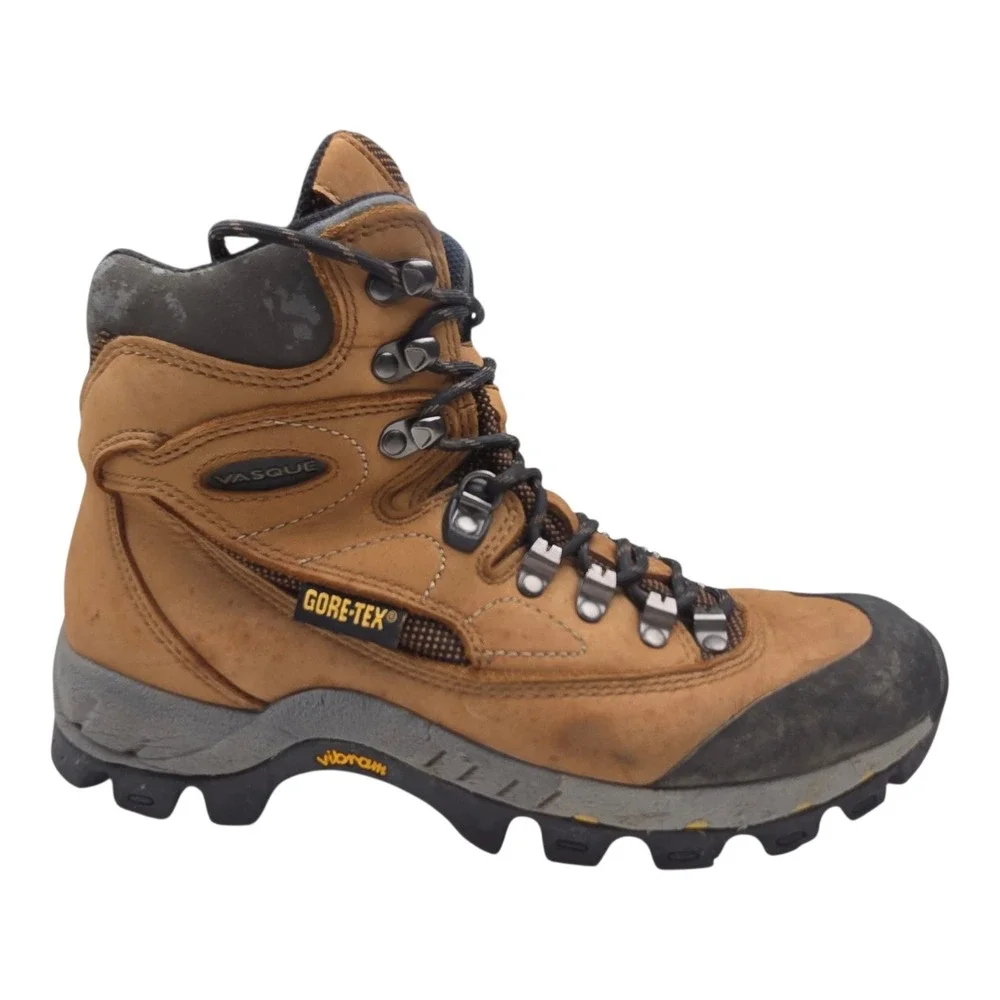 Vasque  Gore-Tex Hiking Boots Men's 9.5M Brown Vibram Waterproof Outdoor Trail